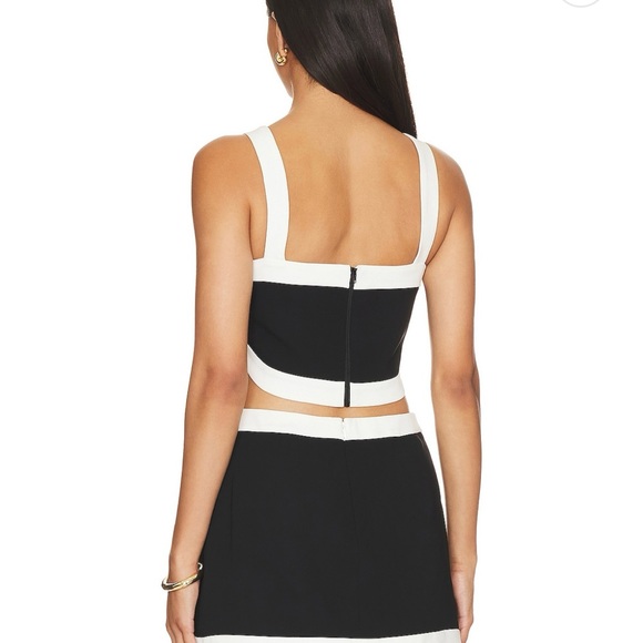 NWOT Amanda Uprichard Top Size Medium - Picture 4 of 7